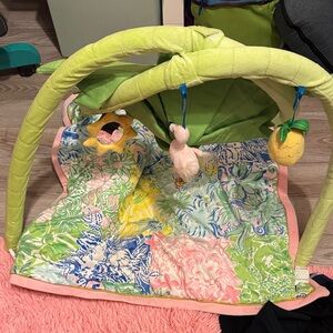 Colorful Baby Play Mat with Hanging Toys